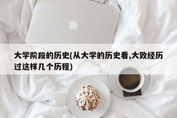 大学阶段的历史(从大学的历史看,大致经历过这样几个历程)