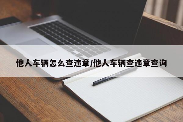 他人车辆怎么查违章/他人车辆查违章查询