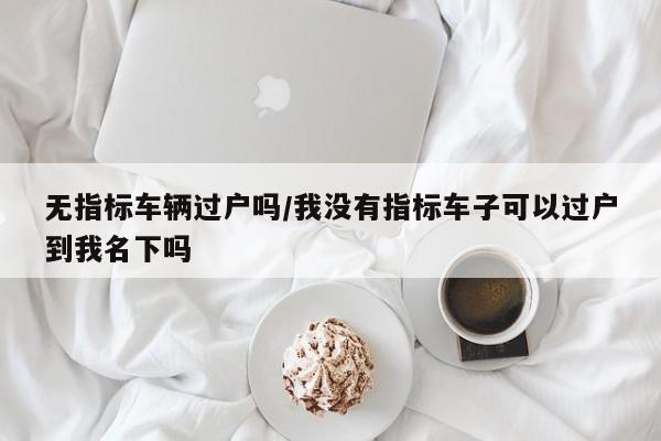 无指标车辆过户吗/我没有指标车子可以过户到我名下吗